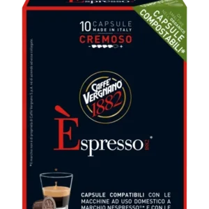 Café Vergnano 1882 Cremoso Nespresso Compatible Capsules 10pcs