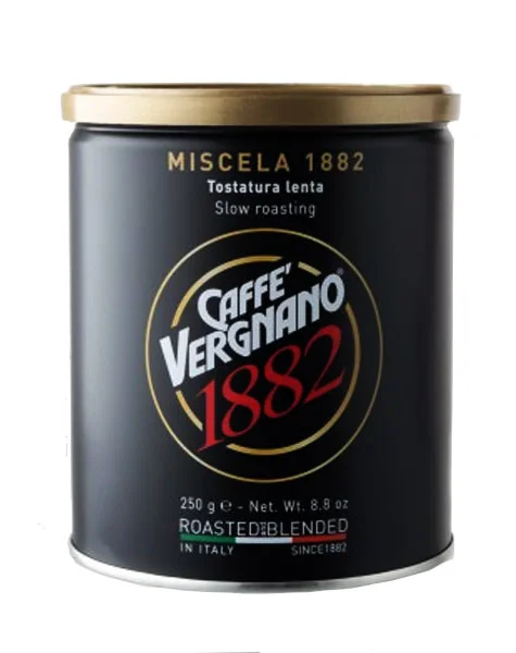 Café Vergnano 1882 Original 100% arabica Ground Coffee 250g