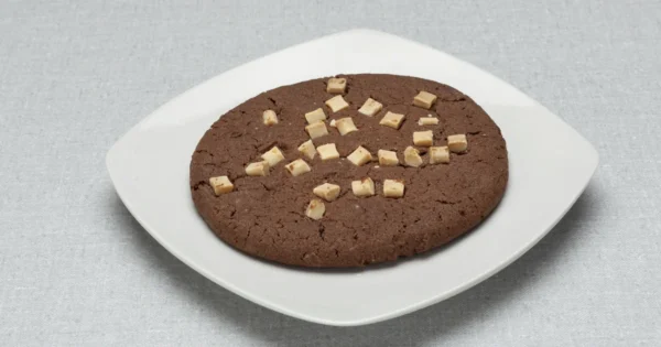 Dark Cookie With White Chocolate Chips