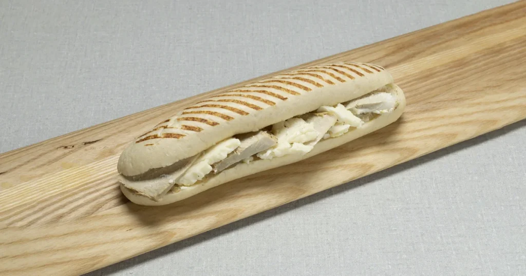 Roasted Pork - Halloumi Cold Sandwich